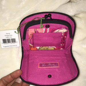 Vera Bradley wallet (Harriet Vintage Rose)